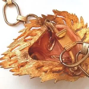 Luca Razza | Accessories | Vintage Luca Razza Lion Head 